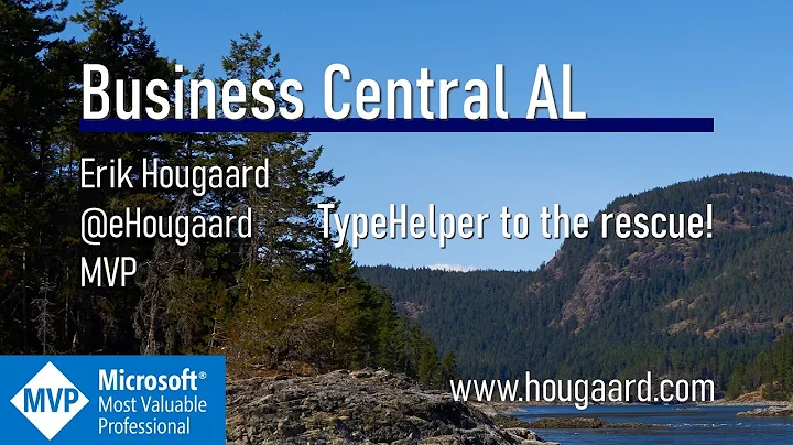 TypeHelper to the rescue in AL and Business Central