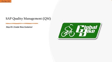 SAP | Quality Management (QM) | Step 01: Create New Customer | Mac OS