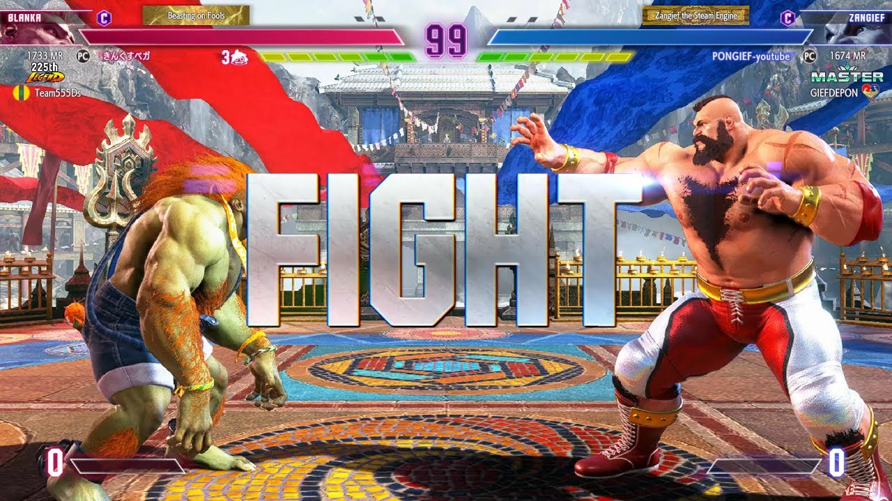 Street Fighter 6 🔥 Kingsubega (Blanka) Vs PONGIEF (Zangief) 🔥 Online ...