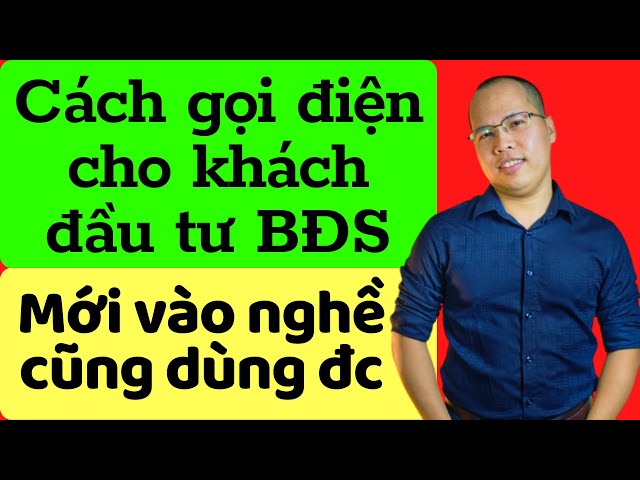 Cách đặt câu hỏi cho khách đầu tư. Cách telesale khách đầu tư bđs.