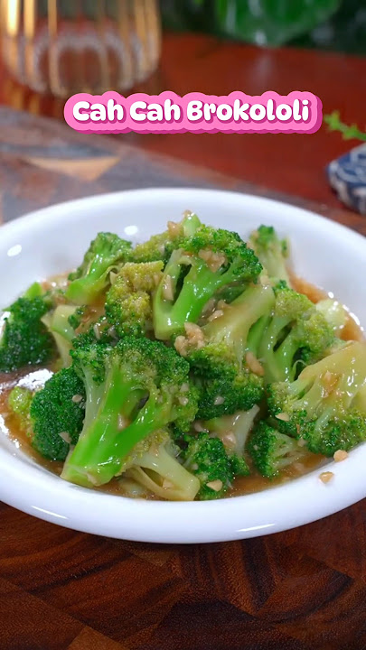 Resep Cah Brokoli Super Simple. #cooking
