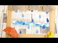 【手作り楽器】雨の音がします！レインスティックの作り方。how to make rain stick