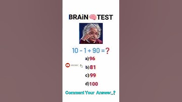 math question brain test😳 #shorts #youtubeshorts #maths