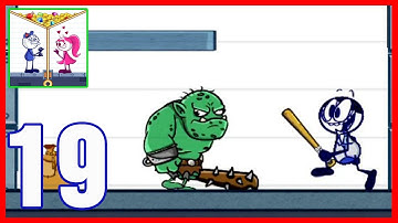 Pencil Boy Pull The Pin - Gameplay Walkthrough Part 19 - All Levels Solution (Android,iOS)