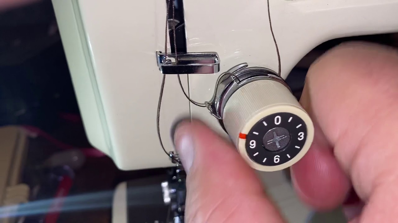 How To Properly Thread The Tensioner On An Old Kenmore Ultra