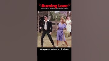 Thumbnail of [1' Up] Burning Love (1972) 😱 #elvispresley ❤ (Transformation)