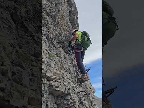 Una via normale, una via ferrata, due cime: Monte Pelmo e Monte Civetta