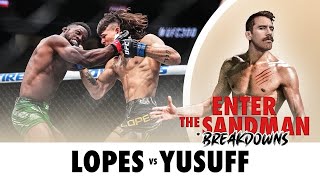 Diego Lopes Has CRAZY Power | Lopes vs Yusuff *Breakdown*