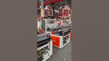 Loading container of film blowing machine