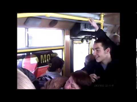 გინება ავტობუსში