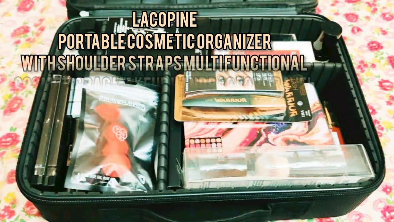 Lacopine Portable Cosmetic Organizer | Makeup Bag | Vanity Box