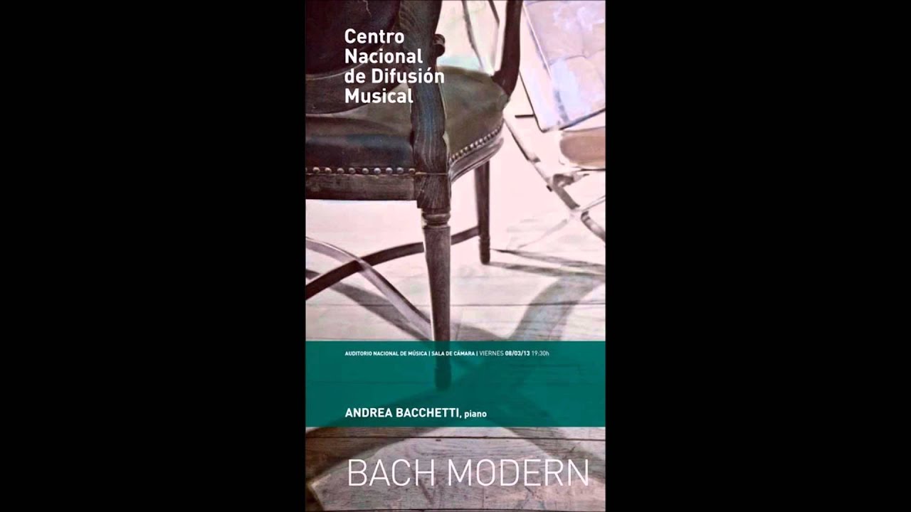 Andrea Bacchetti all' Auditorium Nacional de Madrid