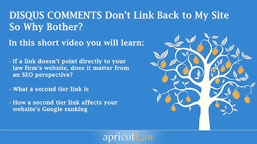LAWYER SEO: Do Disqus Comments Help My Site Rank Better in Google