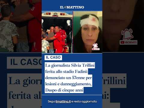 Video La giornalista Silvia Trillini ferita allo stadio Fadini: denunciato un 57enne