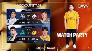 LIVE WATCH PARTY   MSC AT EWC KNOCKOUT STAGE Day 7  THAILAND