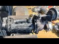 EGR cooler and the bypass valve disassembly