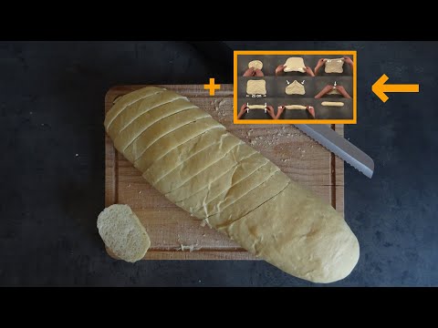 How to shape a french batard loaf of bread + image guide