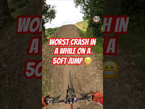 SAD THIS BIKE PARK IS CLOSING 😢 #mtb #sendit #crash