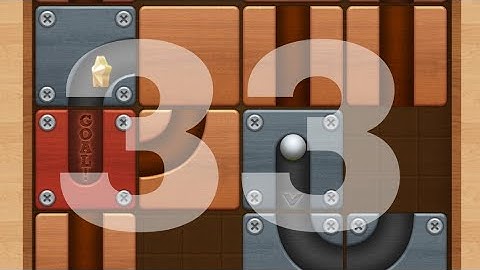 How To Solve  Roll the Ball - slide puzzle Star Mode Andromed Package Level 33 | Shorts video