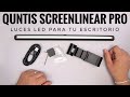 Quntis SCREENLINEAR PRO: La mejor luz para tu espacio de trabajo.