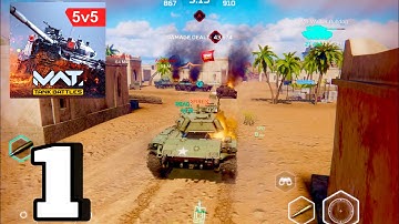 MWT Tank Battles Full Gameplay Walkthrough Part 1 (Tutorial)