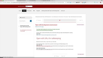 Getting Started with Open edX Development