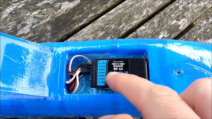 Home-made RC Powered Glider build video