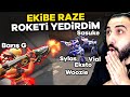 AĞIZLARINDA RAZE ROKETİ PATLATTIM!! EKİPLE 5v5 VALORANT!! | Barış Can