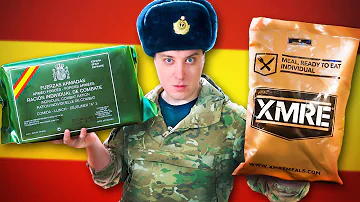 Паёк Испании ПРОТИВ MRE США! Какой ИРП лучше?