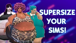 HOW TO MAKE FAT SIMS IN THE SIMS 4 - The Sims 4 Fat and Weight Gain Mods