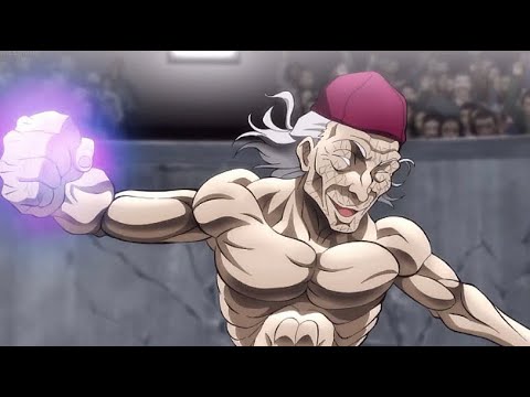 YUJIRO HANMA VS KAKU KAIOH ( Melhor luta do anime -- ) _ Baki dub