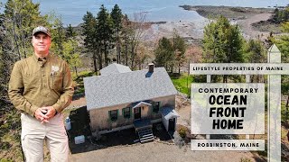 Contemporary Oceanfront Home | Maine Real Estate