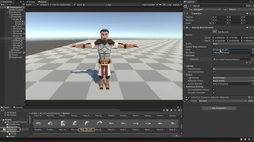 CHANGE SKINNED MESH RENDERER THROUGH SCRIPT IN UNITY TUTORIAL