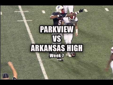 Week 7 – (Thursday Game) Parkview vs Arkansas High Highlights 2025