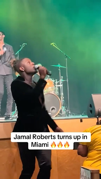 “Jamal Roberts Had Miami LIT — The Energy Was Crazy! 🔥🎤 #Shorts”