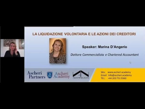 Video: In liquidazione volontaria dei creditori?