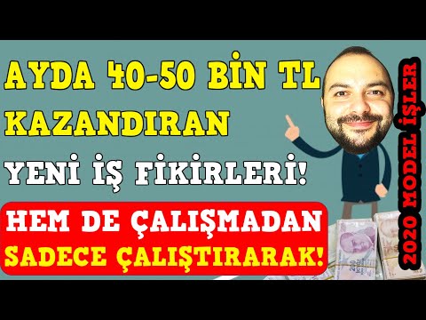 Ayda 40 50 bin tl kazandıran yeni iş önerileri En kolay para kazandıran yöntem ne