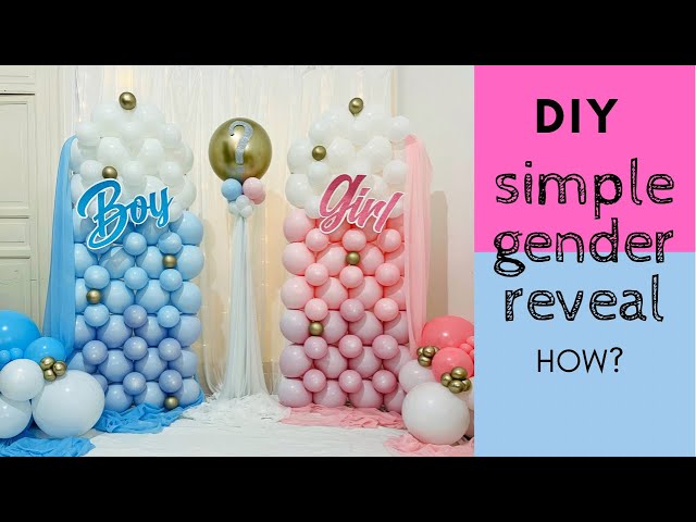 Our Baby Gender Reveal Party! (DIY Party Decor) - Ting and Things