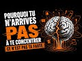 Ton cerveau n'est pas cassé — voici la vraie raison pourquoi tu ne peux pas te concentrer 🧠