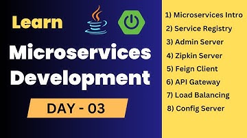 Day-03 : Java Microservices with Project Development  | Ashok IT