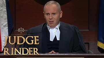 Judge Rinder Does an Impression of Hispanic Reggae | Judge Rinder