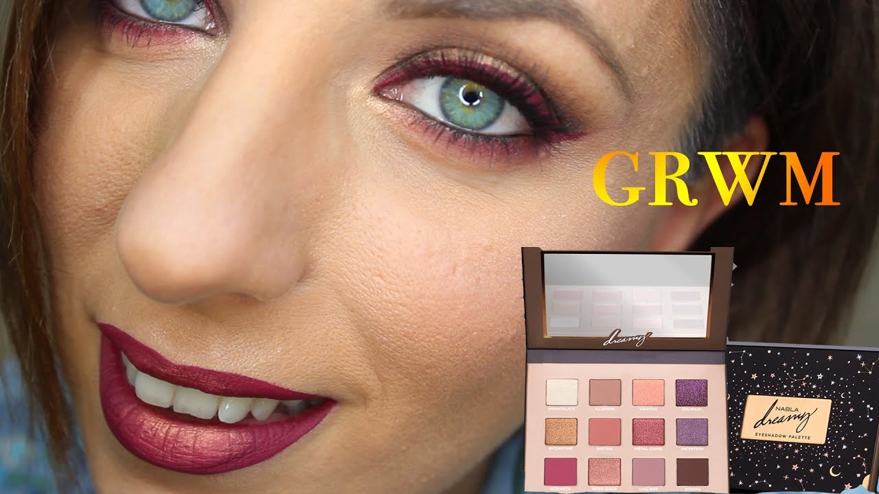 GRWM: Dreamy Eyeshadow Palette di Nabla + rossetto come Eye-liner! | Simona Nappi