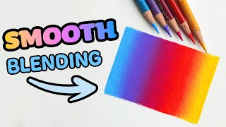 How to BLEND Colored Pencils Like a PRO