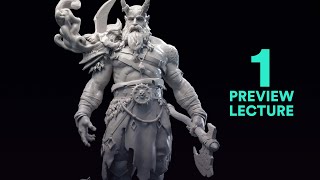 Advance Zbrush Character Creation | Preview Lecture 01