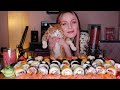 MUKBANG | Домашние суши/роллы, гунканы | Homemade sushi/rolls, gunkans не ASMR