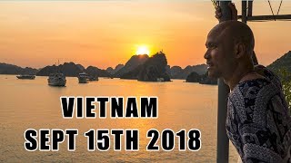 Wing Chun Tai Chi training in Vietnam Sept 15th 2018 Join Master Wong