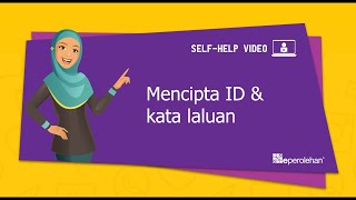 ePerolehan Self-help: Cipta ID & Kata Laluan (Pembekal)