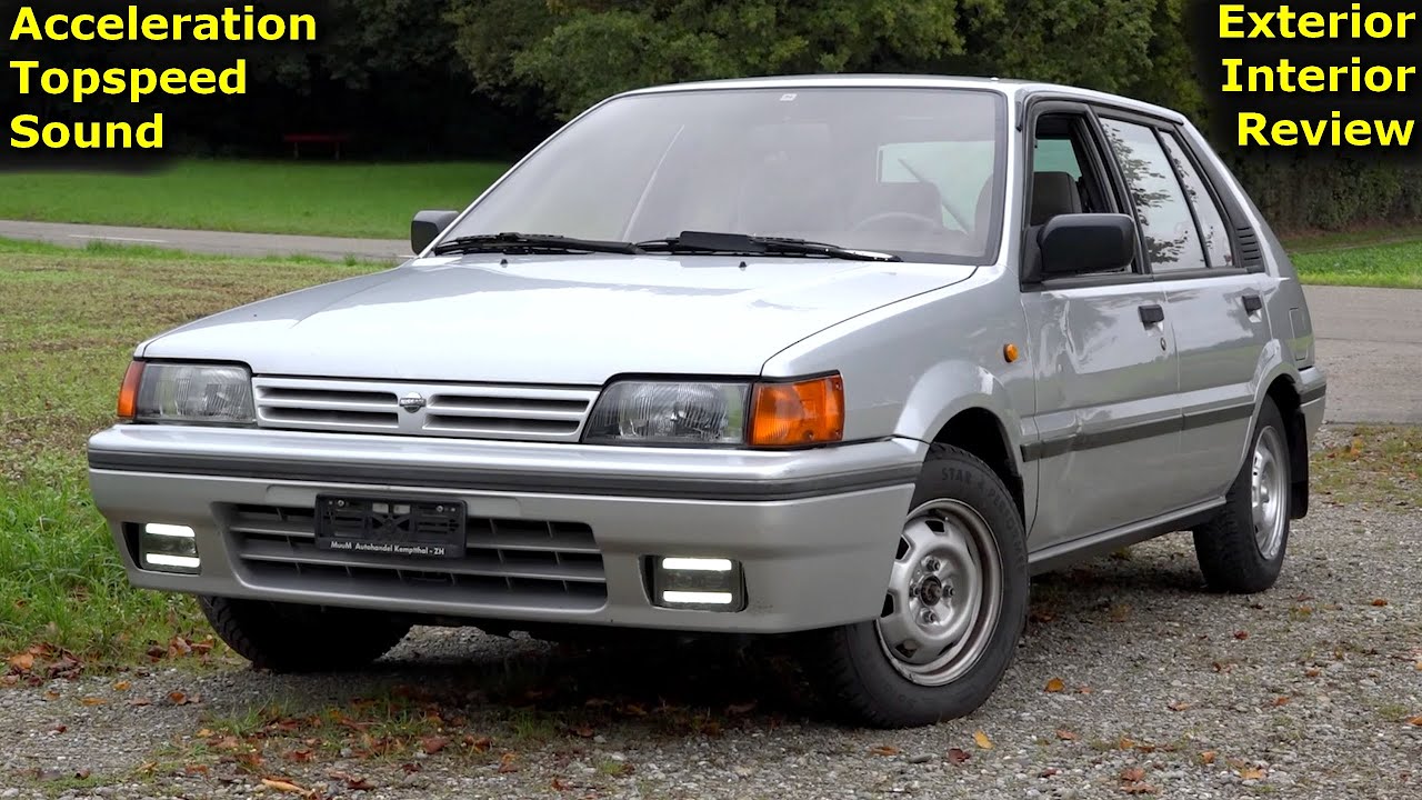 1989 Nissan Sunny 1.6 SGX 90 PS Test Drive | Classic Car Review