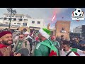 Watch The Algerian And Tunisian Fans Celebrating In The Souk Souika Market In Rabat Morocco 