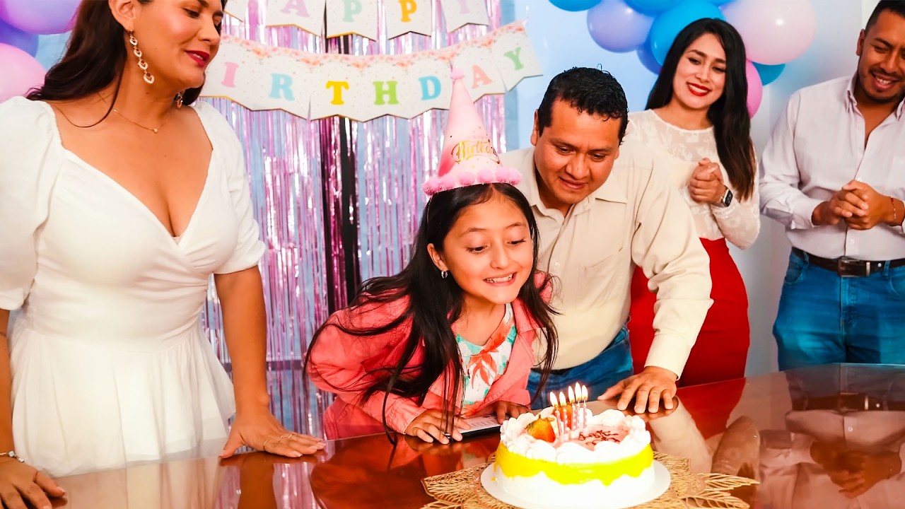 Niña desenmascaró a su madre el día de su cumpleaños